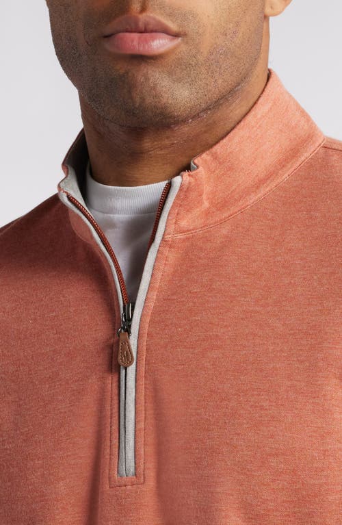 Shop Johnnie-o Sully Quarter Zip Pullover In Creole