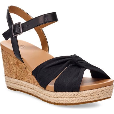 Ugg Joslyn Wedge Sandal, Black