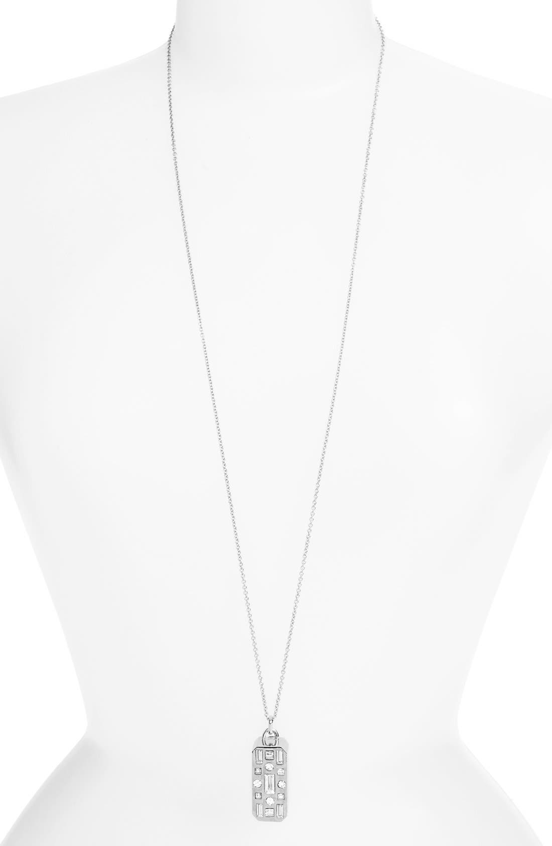 Nine West Fitness Tracker Pendant Necklace Nordstrom