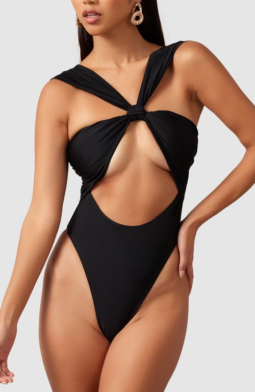 Mbm Swim Sahar One-piece Swimsuit In Black