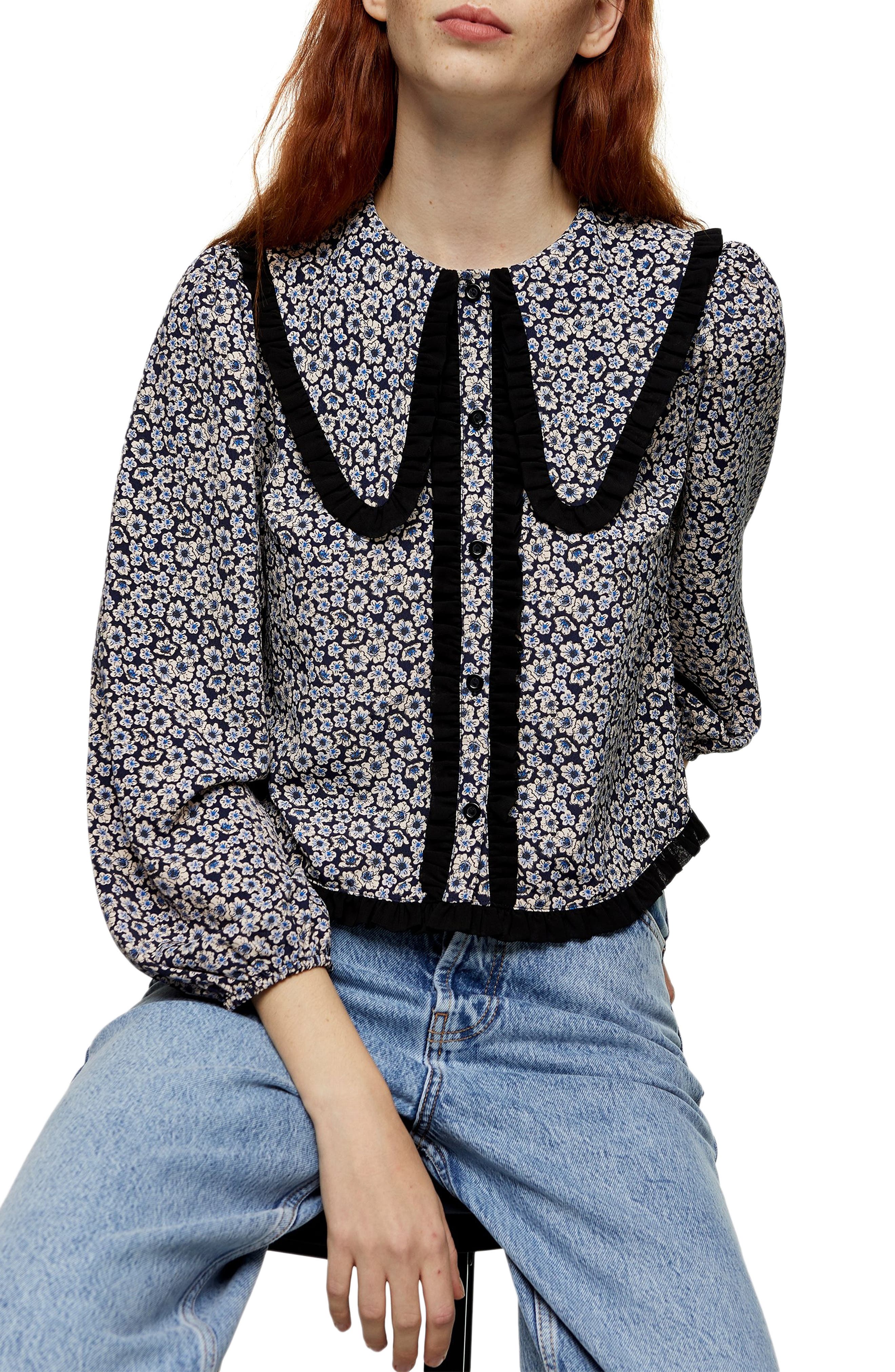 floral print shirt womens