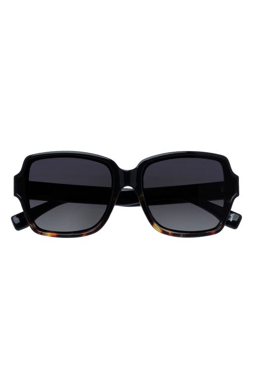 Aire Fortuna 63mm Square Sunglasses In Tortoise Splice