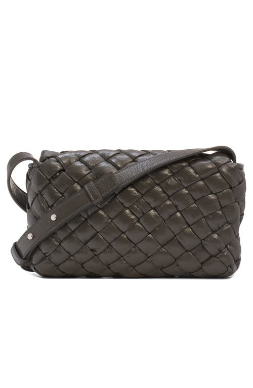 Shop Bottega Veneta Small Rumple Intreccio 2.0 Leather Messenger Bag In Light Graphite/silver