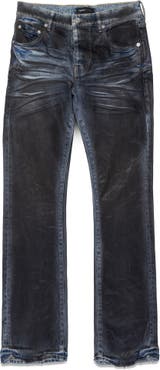 PURPLE BRAND Coated Flare Jeans