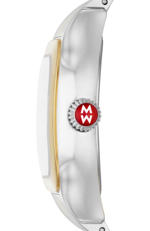 Michele Meggie Watch, 29mm X 29mm In Two Toned