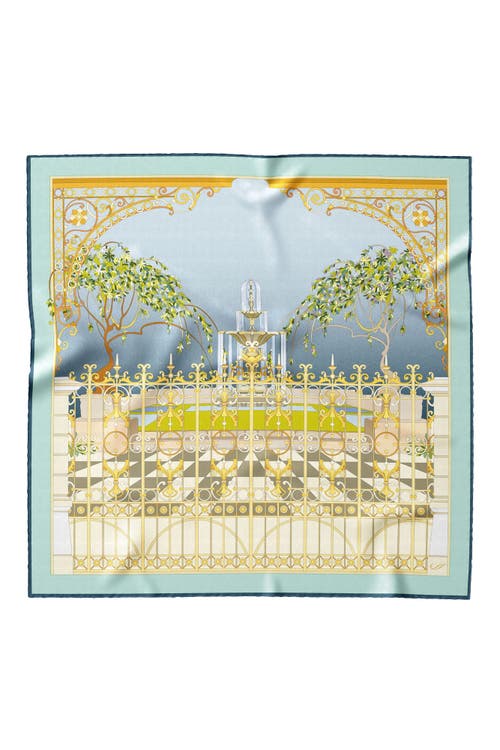 Shop Elizabetta Garden Of Dreams In Aqua