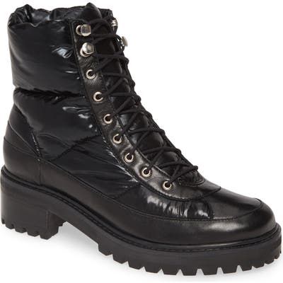 Schutz Amaris Puffer Hiking Boot- Black