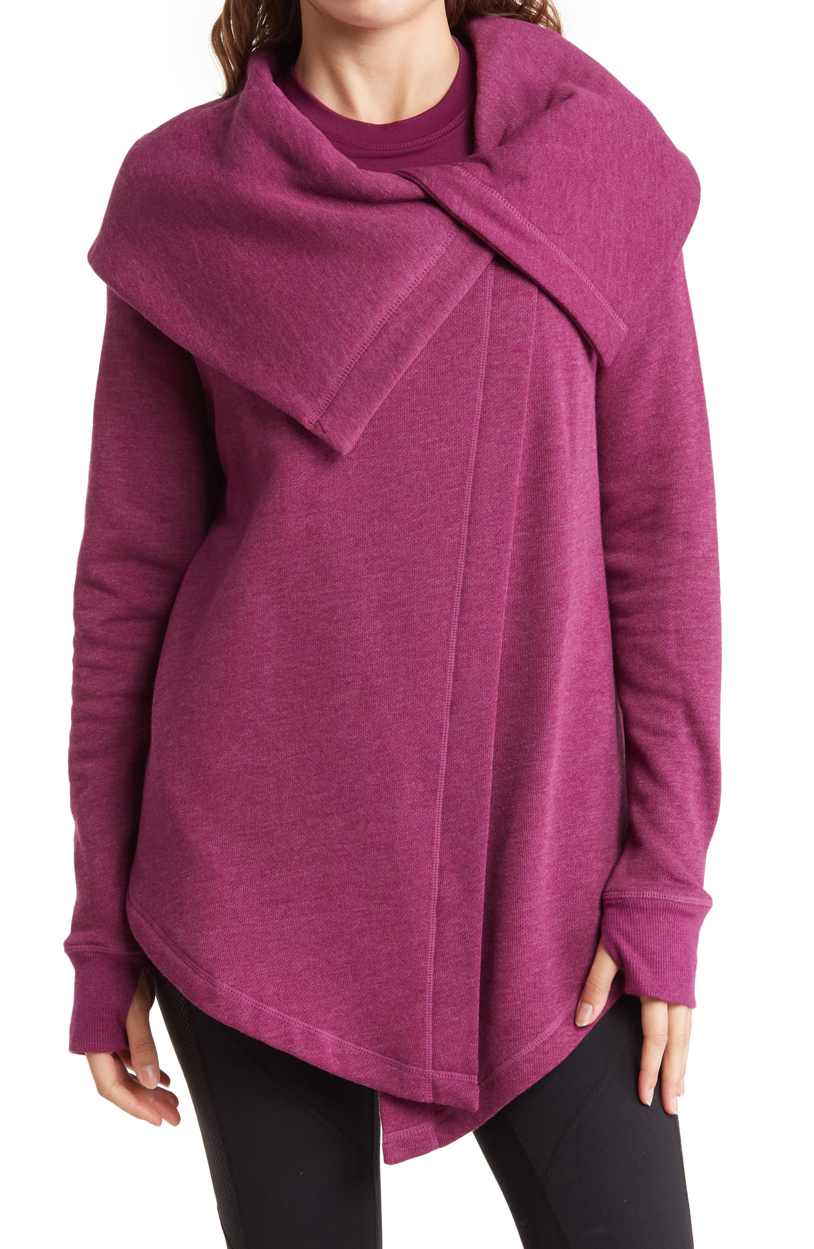 Z by Zella Shooting Star Drape Collar 