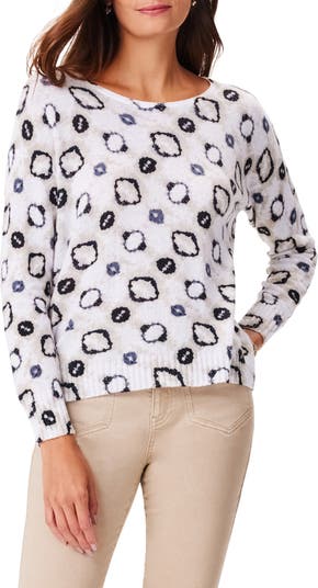 NIC+ZOE Night & Day Abstract Print Sweater | Nordstrom