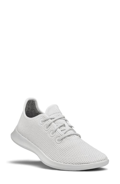 Shop Allbirds Tree Runner In Chalk Upper/white Sole