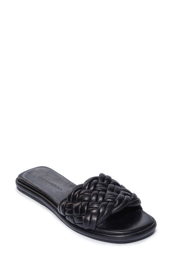 Bernardo Footwear Troy Slide Sandal In Black