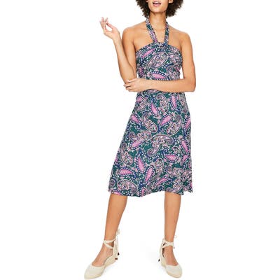 Petite Boden Lilah Multi-Way Sundress, Green