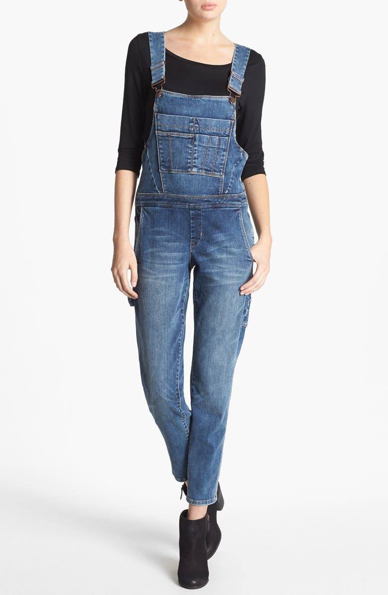 BLANKNYC Denim Overalls, Main, color, 