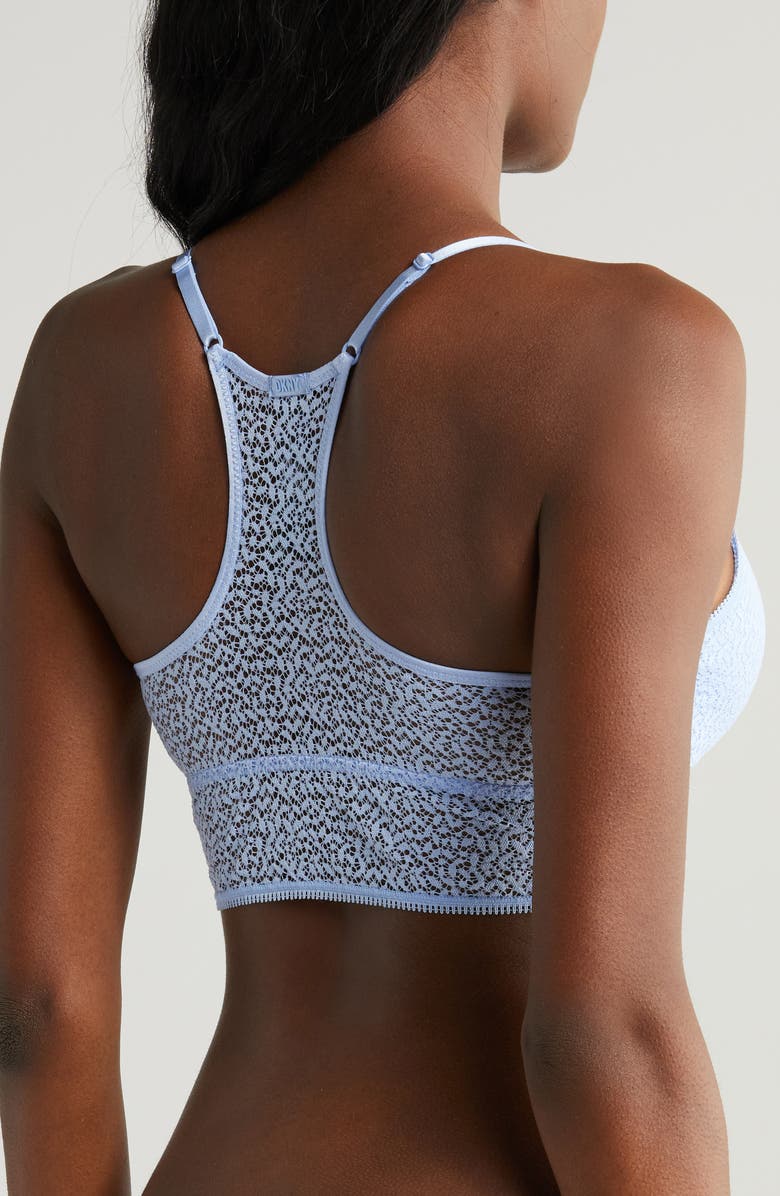 Dkny Modern Lace Longline Bralette Nordstrom