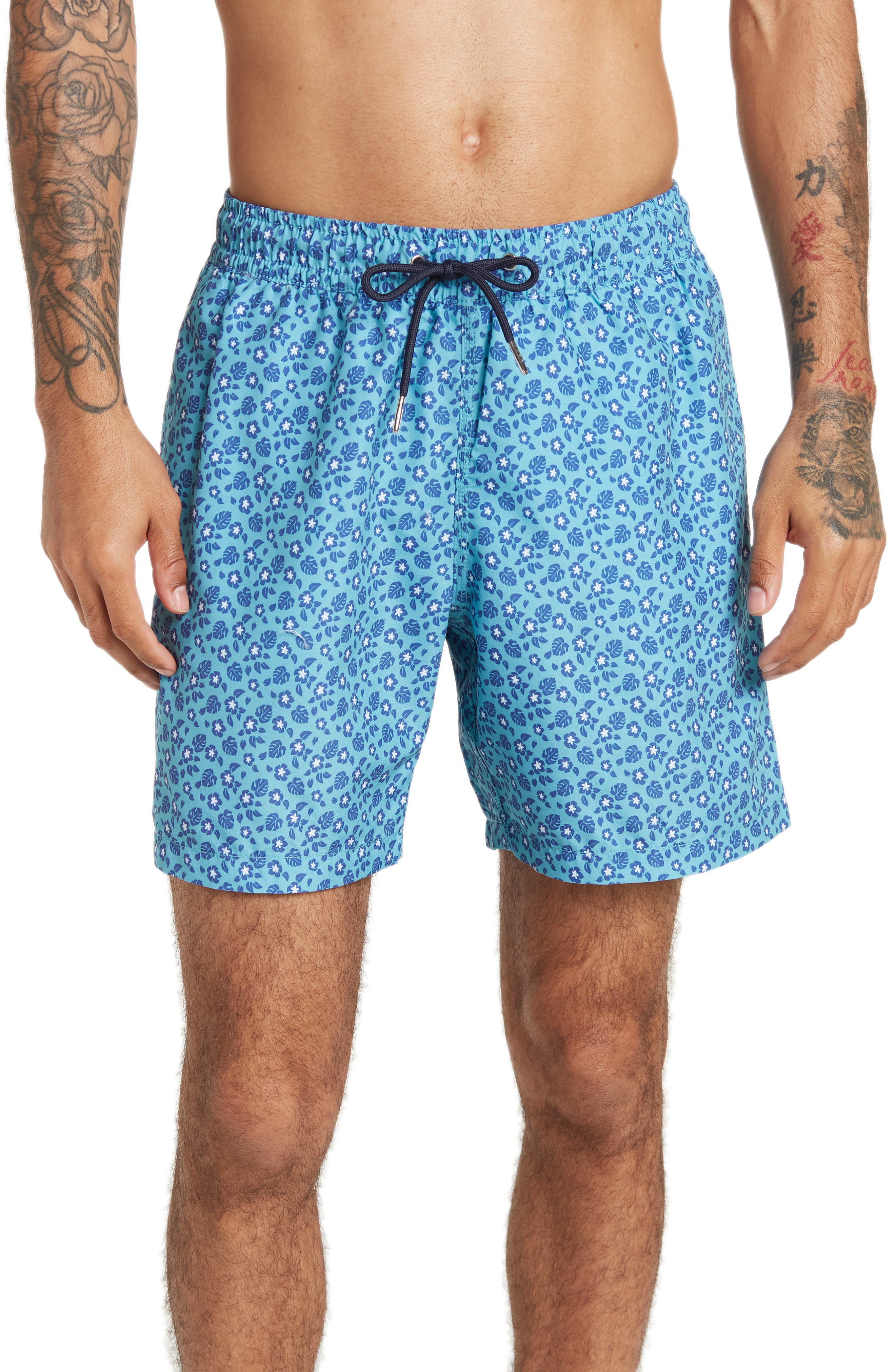 slate and stone swim trunks