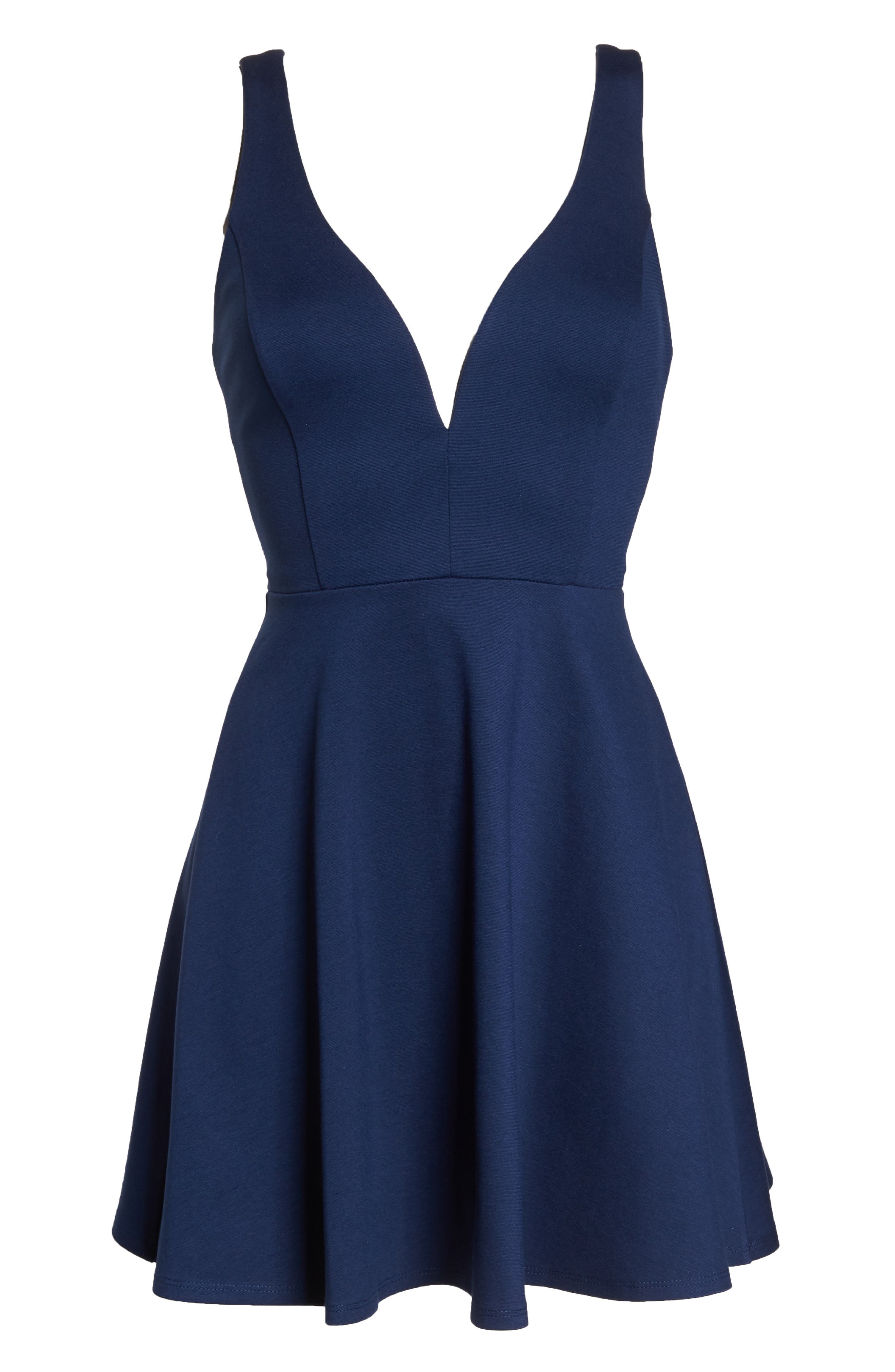 love galore black skater dress