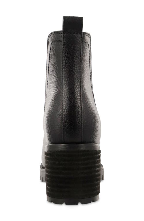 Mia Womens Block Heel Block Heel Ankle Boots In Black
