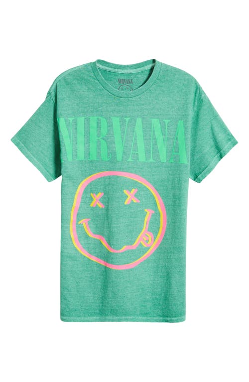 Shop Merch Traffic Nirvana Graphic T-shirt In Green