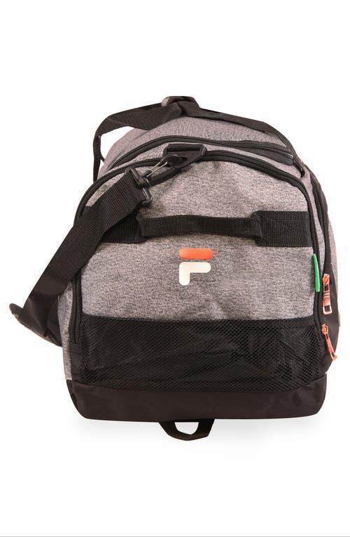 Fila Advantage 19-inch Duffle Bag In Heather/rose Gold