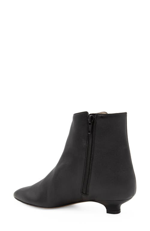 Amalfi By Rangoni Alpaca Pointed Toe Bootie In Black Etoile