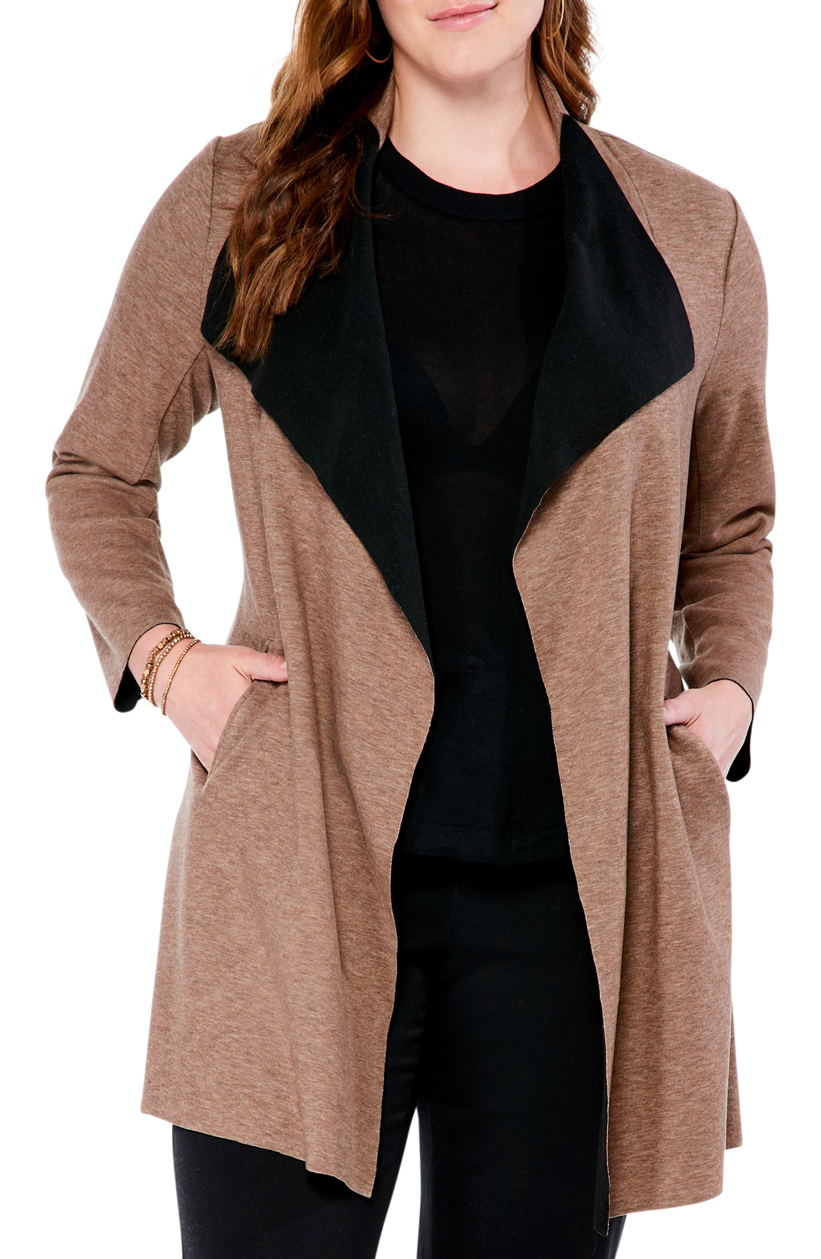 nordstrom women's plus size coats