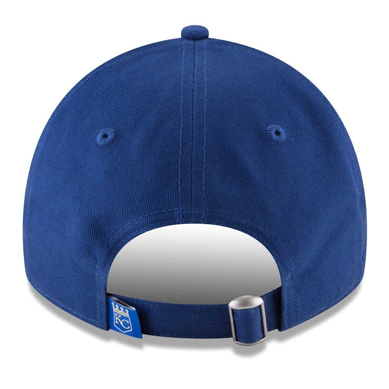 Shop New Era Royal Kansas City Royals Team Logo Core Classic 9twenty Adjustable Hat