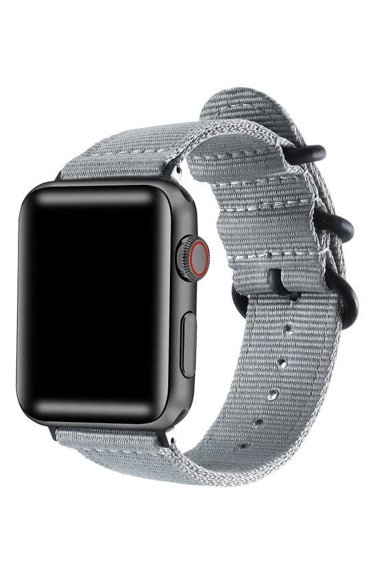 Shop The Posh Tech Nylon Apple Watch® Watchband In Grey