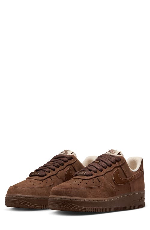 Shop Nike Air Force 1 '07 Sneaker In Cacao Wow/cacao/sand Drift