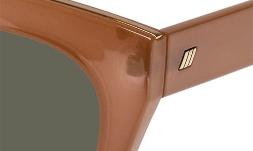 Le Specs Air Heart 51mm Sunglasses In Caramel/khaki
