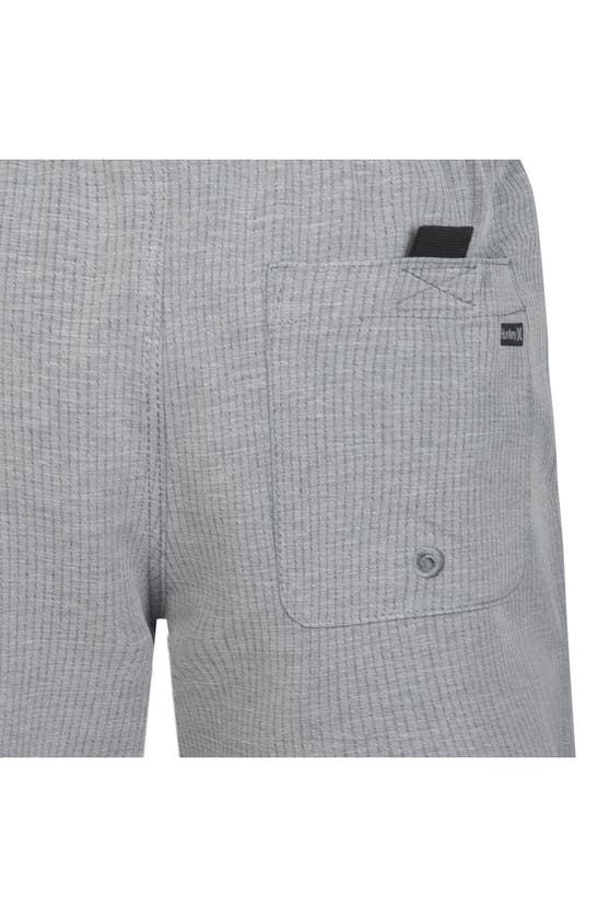 Shop Hurley Kids' Zuma Pull-on Walk Shorts In Cool Grey