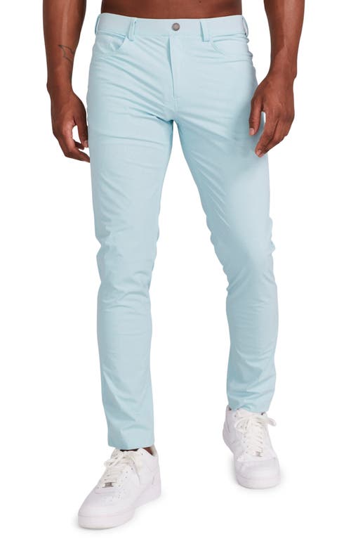 Shop Redvanly Kent Pull-on Golf Pants In Canal Blue