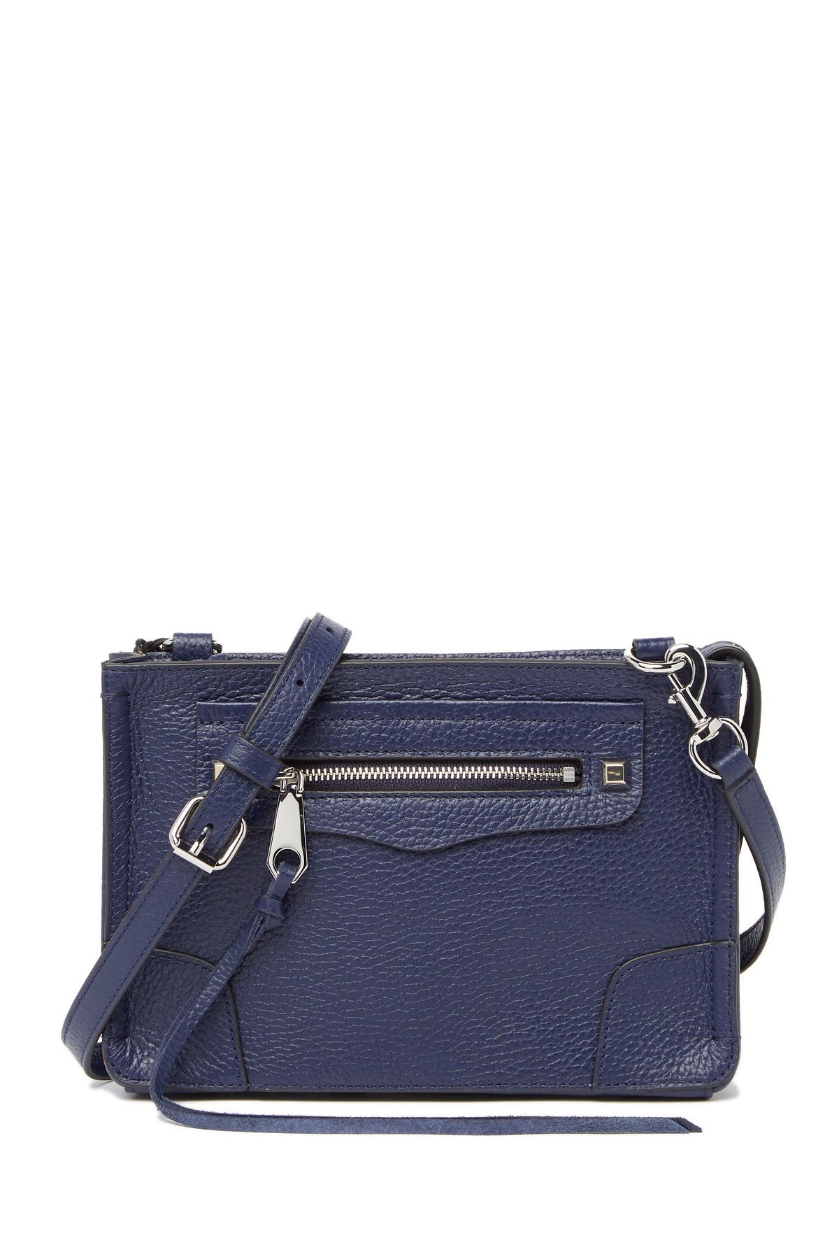 rebecca minkoff regan leather crossbody bolsa