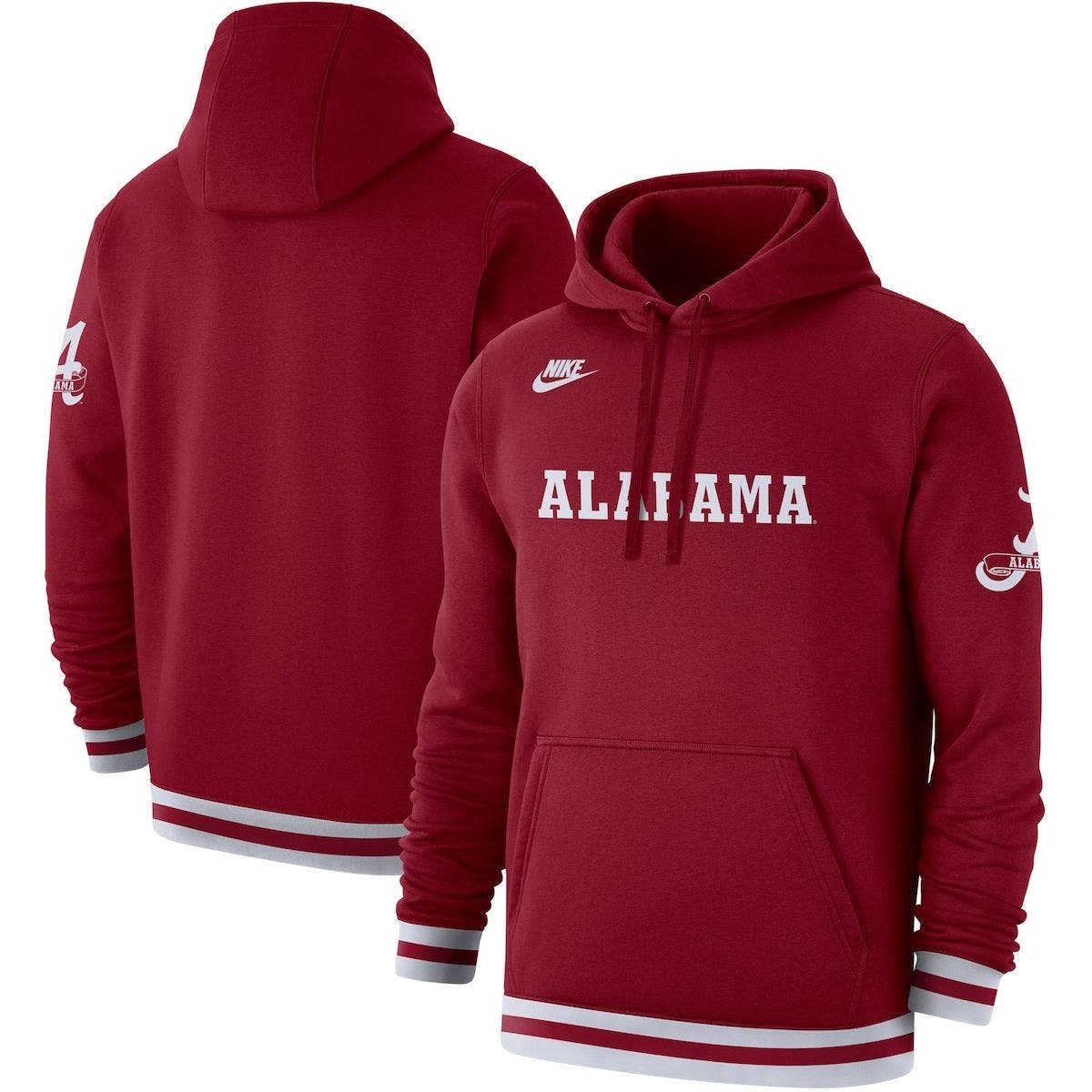 alabama crimson tide hoodie nike