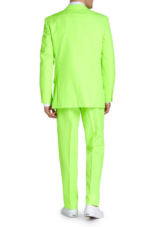 Opposuits Neon Lucky Lime 3-piece Tuxedo Set (regular & Big)<br /> In Green