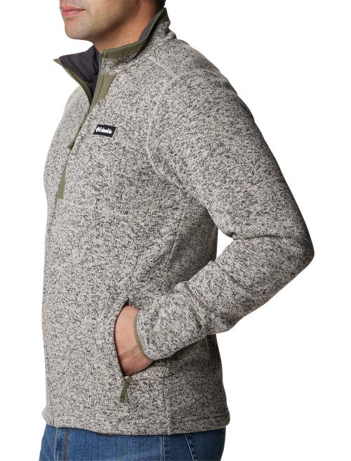 Columbia Sweater Weather Full-zip Fleece Jacket In Dark Stone Hthr