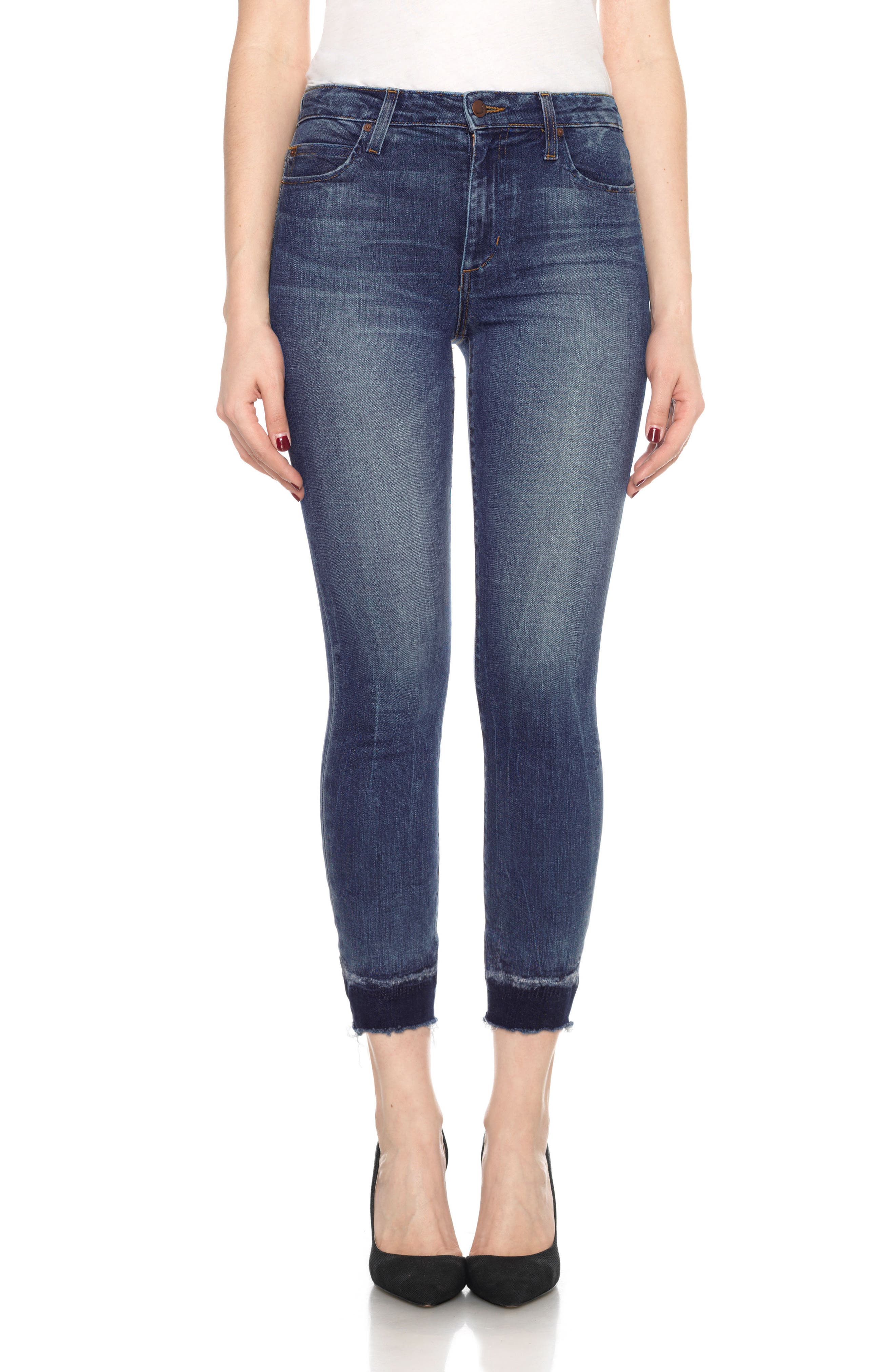 Joe's Charlie High Rise Crop Skinny Jeans Nordstrom