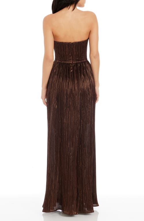 DRESS THE POPULATION DRESS THE POPULATION AUDRINA STRAPLESS GOWN