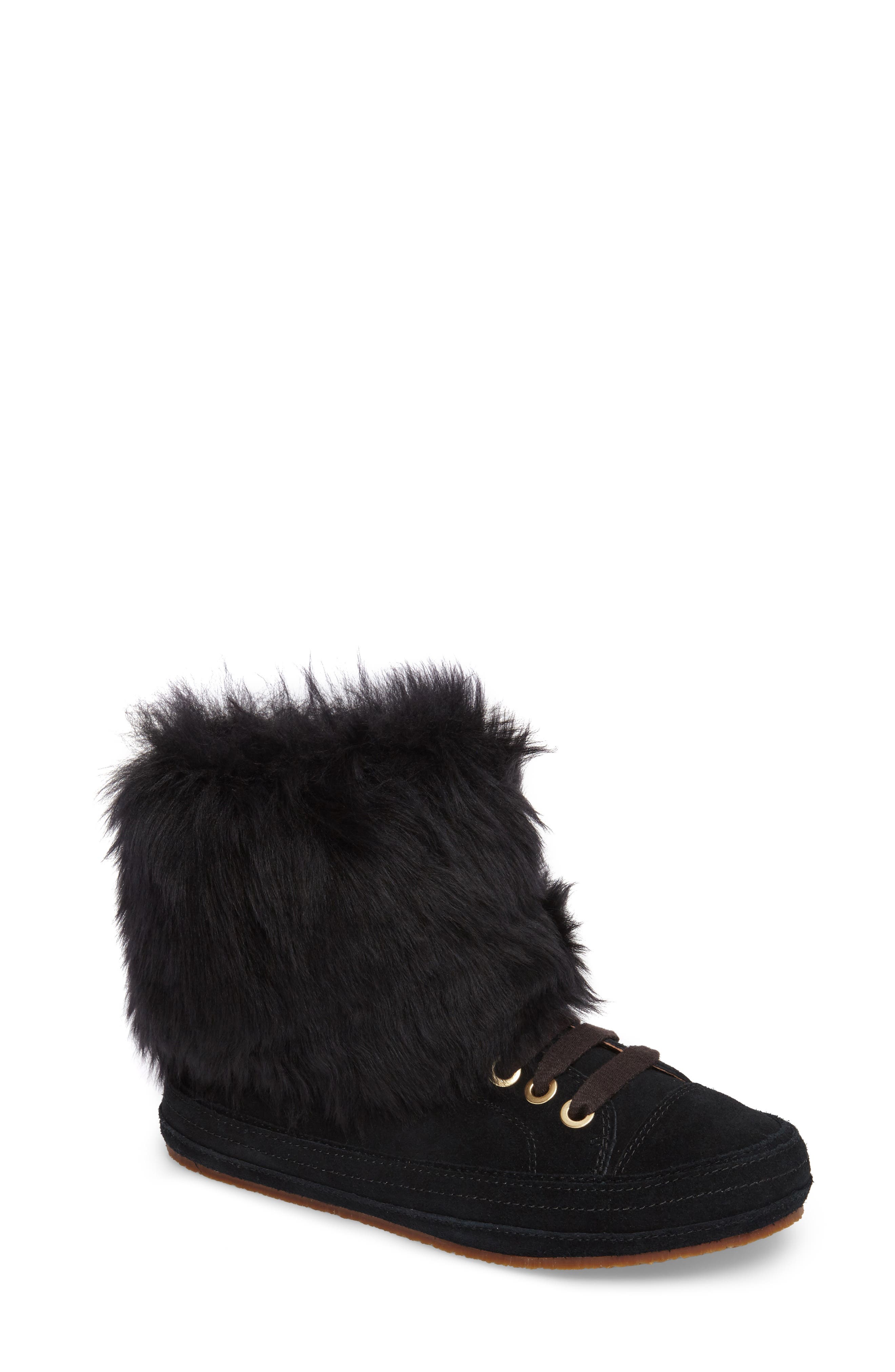ugg sneaker with fur