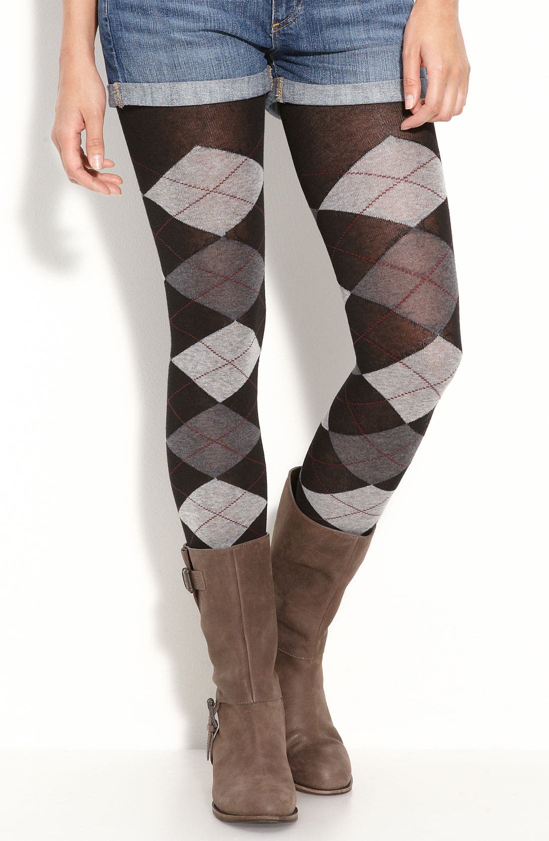 Hue Argyle Sweater Tights Nordstrom