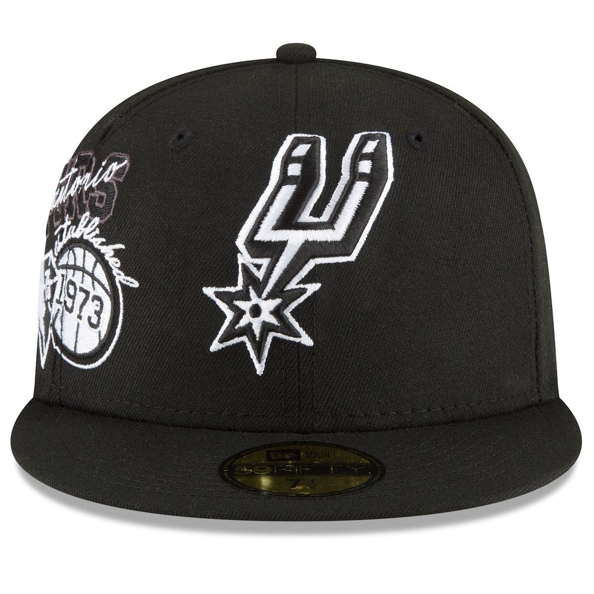 Spurs 'TEAM-BASIC SNAPBACK' Grey-Black Hats by New Era 