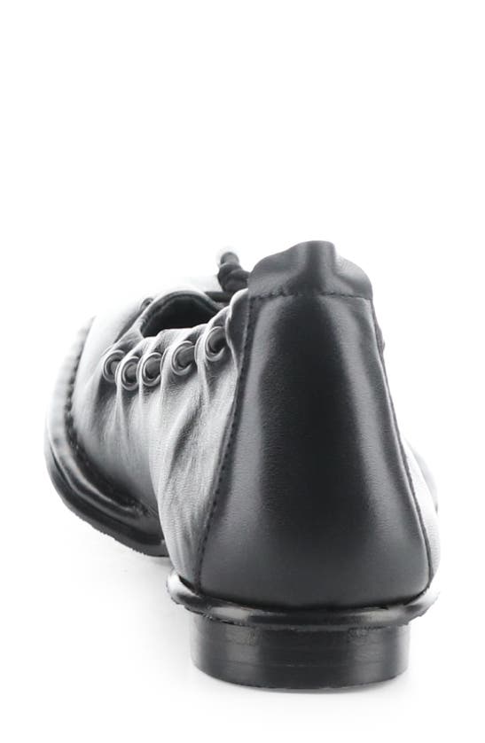 Shop Fly London Bapi Ballet Flat In Black Velvet