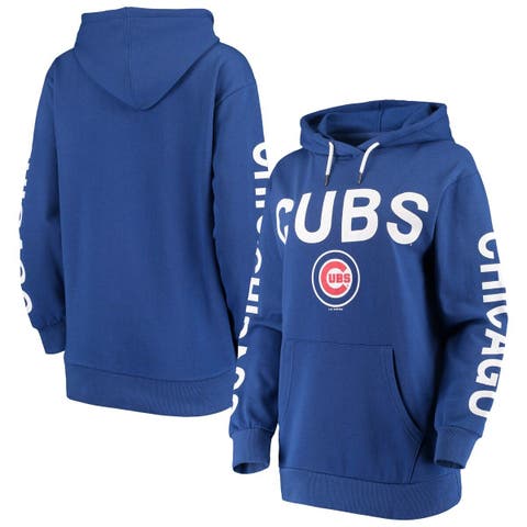 Adidas Chicago Cubs MLB Hoodie Sweater Adult 2XL Blue Logo 