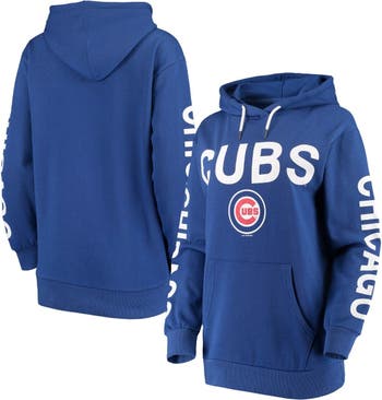 Youth Chicago Cubs Nike Royal Pregame Performance Pullover Hoodie
