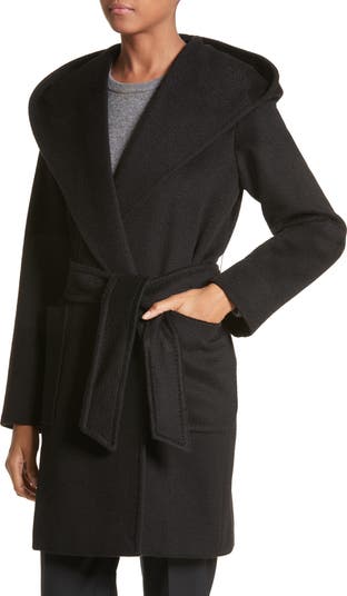 Max mara rialto hooded hot sale coat