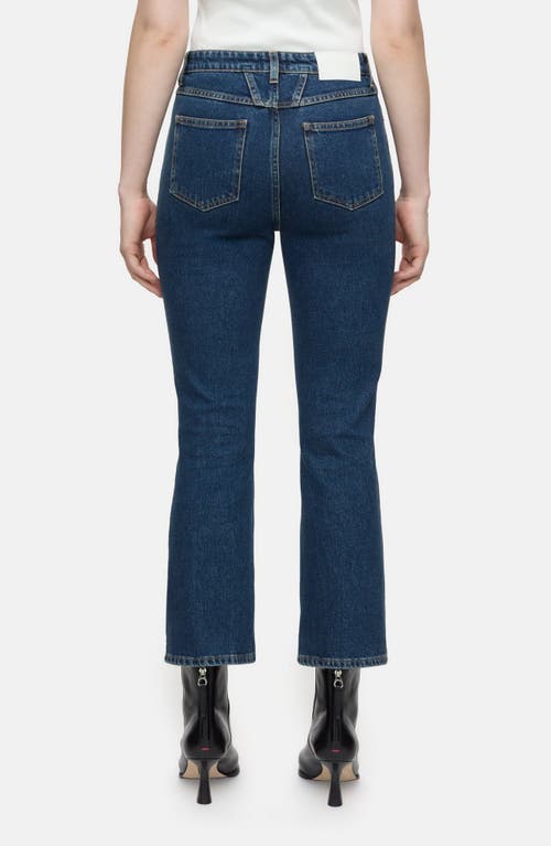 CLOSED CLOSED HI-SUN HIGH WAIST ANKLE FLARE JEANS