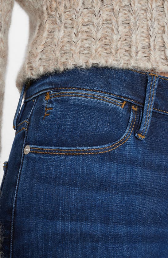 Shop Frame Le High Straight Leg Jeans In Majesty
