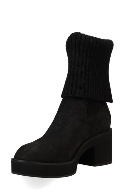 Shop Eileen Fisher Jala Knit Bootie In Black