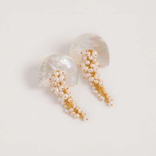 Freya Rose Hakuro Gold Midi Earrings In Gold