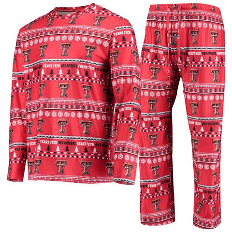 Men's Concepts Sport Red Louisville Cardinals Ugly Sweater Long