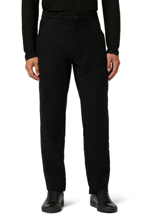 Joe's Jax Cotton Utility Pants Black at Nordstrom,